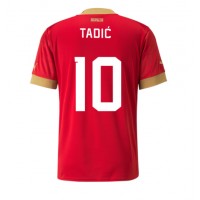 Serbia Dusan Tadic #10 Fotballklær Hjemmedrakt VM 2022 Kortermet